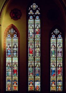 Lancet Windows, 1873 by Jean Baptiste Bethune